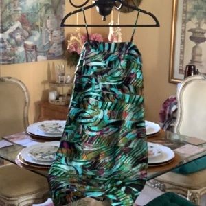 NW Evening wear dress Colorful Collections dress PROM Formal size 4 Layered